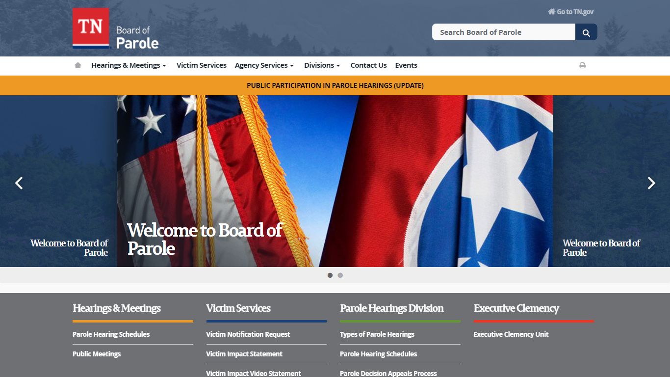 Board of Parole (BOP) - Tennessee State Government - TN.gov
